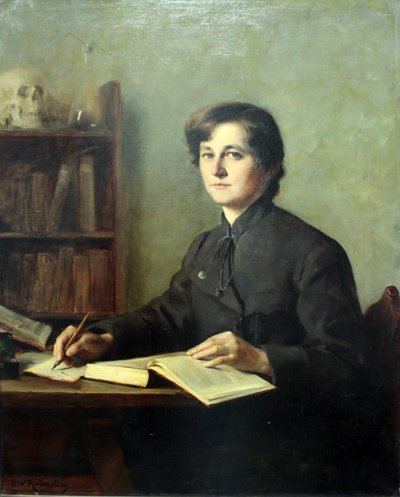 Retrato de Elisabeth Winterhalter de Ottilie Roederstein